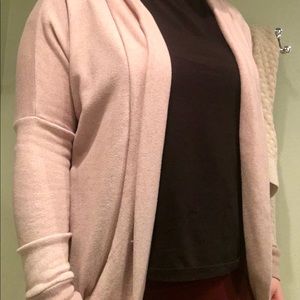 tan outer layer sweater
